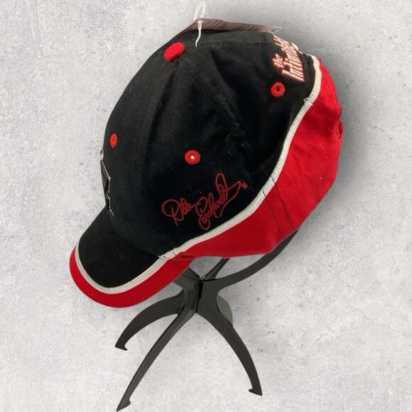 Dale Earnhardt NASCAR Hat NWT Winner’s Circle Black Red Adjustable Cap - Picture 4 of 8
